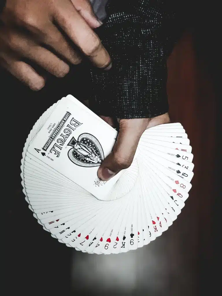 deck of playing cards