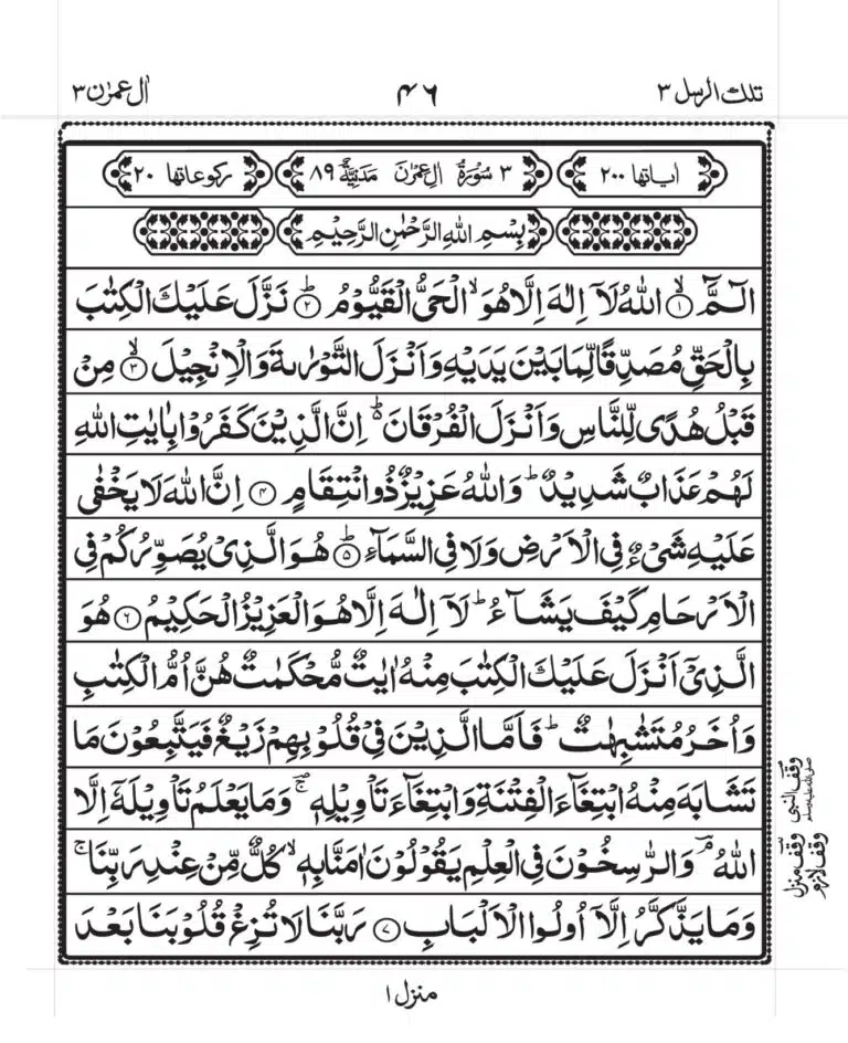 Surah Al Imran