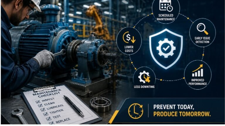 How Preventive Maintenance Strategies Can Reduce Downtime in Manufacturing Plants